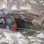 L'ingresso della grotta in un'immagine del portale Catasto Grotte Piemonte (https://catastogrotte-piemonte.net/)