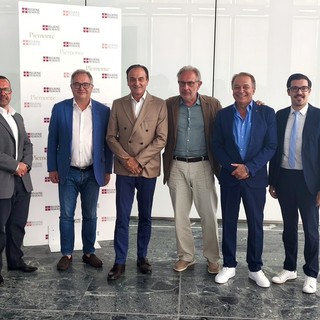 I protagonisti della presentazione tenuta questa mattina al Grattacielo della Regione Piemonte a Torino