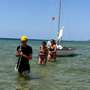 Nelle foto il racconto del viaggio, dalla preparazione dell'imbarcazione alle diverse tappe lungo la costa sarda