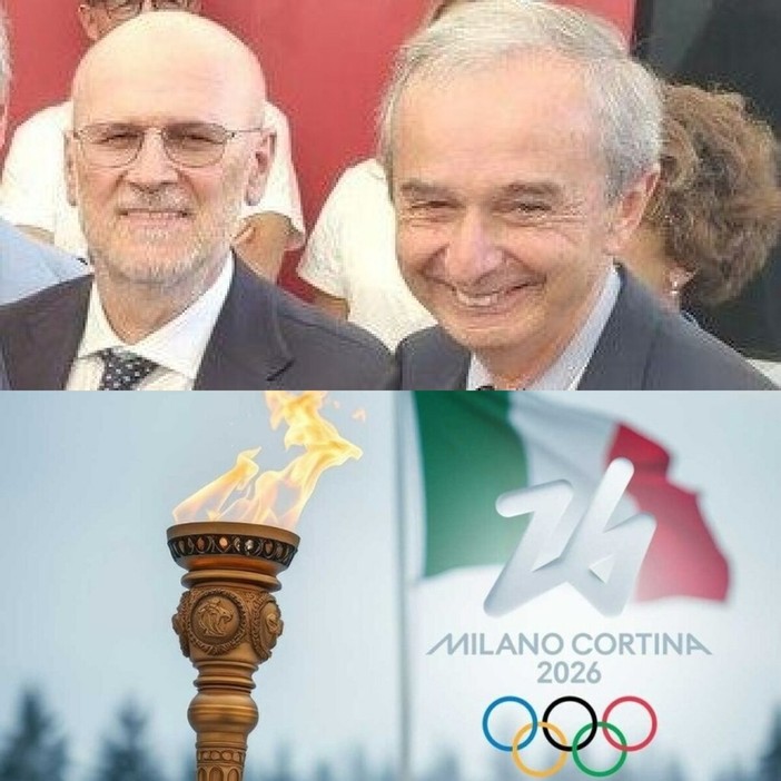 Barbero e Fogliato hanno commentato l'imminente passaggio della Fiamma Olimpica a Bra
