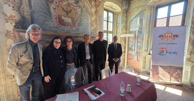 I relatori all'incontro tenuto ieri a Palazzo Mathis