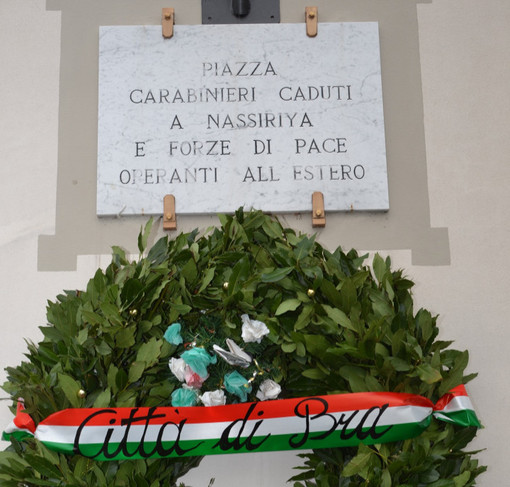 Bra ricorda i caduti di Nassiriya