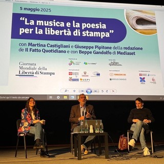 Uno scatto dalla passata edizione della "Giornata Mondiale sulla Libertà di Stampa" promossa a Cuneo