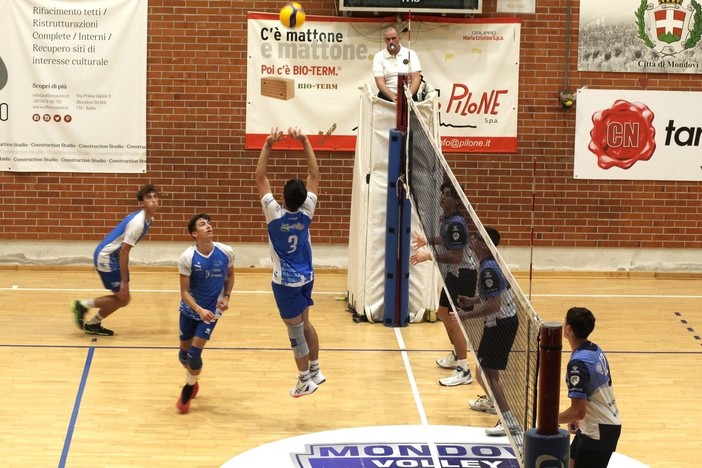 VOLLEY DM / I cadetti del Vbc Mondovì si arrendono al Val Chisone