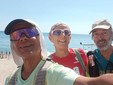 Con gli accompagnatori Pierluigi e Grazia Con gli accompagnatori Pierluigi e Grazia