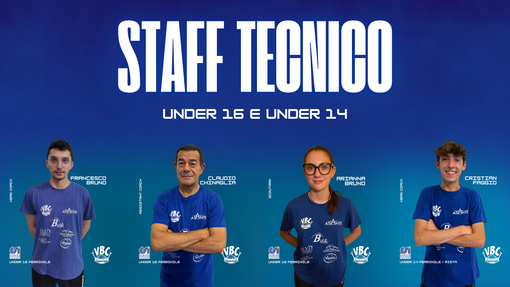 V.B.C. Valle Stura: conferme e nuovi ingressi nello staff tecnico della U16 e U14