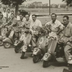 Otto delle Langhe, Gara di regolarità - 1948 (foto Carosso) Otto delle Langhe, Gara di regolarità - 1948 (foto Carosso)