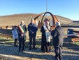 Nelle foto alcuni momenti dell'inaugurazione e della presentazione tenuta presso la cantina Terre del Barolo