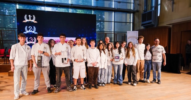 Il “Cillario Ferrero” di Neive sul podio del concorso nazionale Cooking Quiz