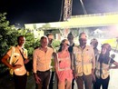 Il senatore Giorgio Maria Bergesio (Lega) questa notte ha fatto visita al cantiere dell’autostrada Asti-Cuneo per ringraziare le maestranze impegnate a montare il viadotto dell'ultimo tratto Il senatore Giorgio Maria Bergesio (Lega) questa notte ha fatto visita al cantiere dell’autostrada Asti-Cuneo per ringraziare le maestranze impegnate a montare il viadotto dell'ultimo tratto
