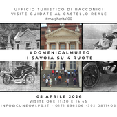 Pasqua al Castello di Racconigi alla scoperta della passione peri motori dei membri di Casa Savoia Pasqua al Castello di Racconigi alla scoperta della passione peri motori dei membri di Casa Savoia
