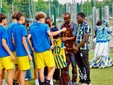 Saluzzo; cerimonia di commemorazione dell'Olimpic Calcio per Rasmane Ouedraogo