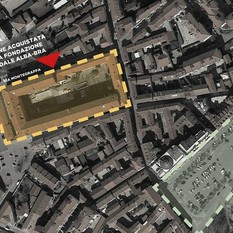 Il dettaglio della zona di Bra dove sorgerà il complesso