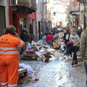 Via Vittorio Emanuele II la mattina del 3 ottobre 2020