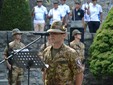 Lettura motivazione della Medaglia d'Oro da parte del figlio, Serg. Gian Mauro Gigli