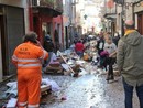 Via Vittorio Emanuele II la mattina del 3 ottobre 2020