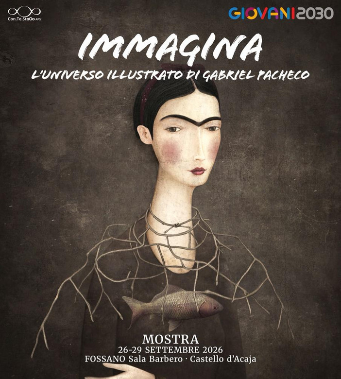 A Fossano tre giorni per ammirare “IMMAGINA – L’universo illustrato di Gabriel Pacheco” A Fossano tre giorni per ammirare “IMMAGINA – L’universo illustrato di Gabriel Pacheco”