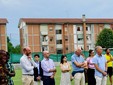 Saluzzo; cerimonia di commemorazione dell'Olimpic Calcio per Rasmane Ouedraogo- foto Paola Ravazzi