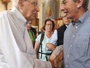 La foto del saluto con Mattarella postata dal sindaco di Bra Gianni Fogliato