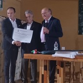 Somano ha conferito la cittadinanza onoraria all'artista Beppe Leardi