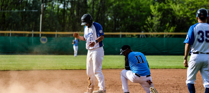 Il JFK Baseball Mondovì in azione