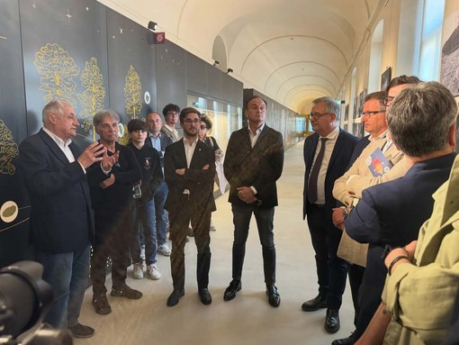 L'inaugurazione della mostra fotografica di Bruno Murialdo al Mudet