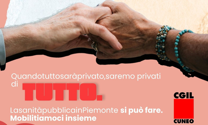 "Sanità: quando tutto sarà privato, saremo privati di tutto"