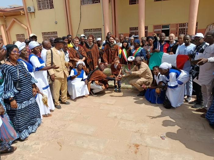 La missione di cooperazione internazionale si è svolta nel distretto di Macenta. in Guinea