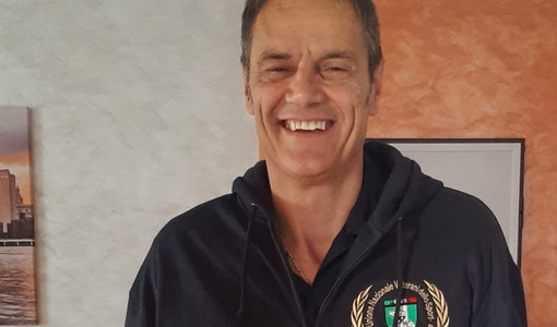 Capitan Ettore Sanino, fondatore e dirigente della Angiolina Costantino UNVS APS "modello" per la nuova divisa Capitan Ettore Sanino, fondatore e dirigente della Angiolina Costantino UNVS APS "modello" per la nuova divisa