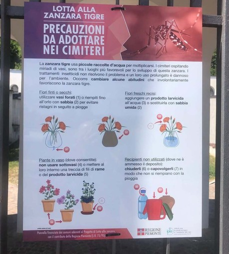I cartelli informativi collocati nei tre cimiteri cittadini I cartelli informativi collocati nei tre cimiteri cittadini