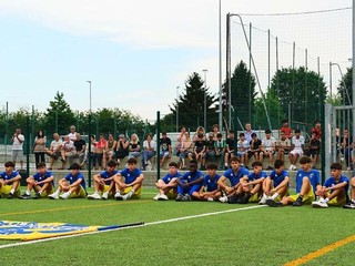 Saluzzo; cerimonia di commemorazione dell'Olimpic Calcio per Rasmane Ouedraogo