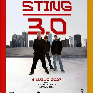 Che bomba! Sting aprirà AstiMusica 2027: una star mondiale per festeggiare i 30 anni del festival Che bomba! Sting aprirà AstiMusica 2027: una star mondiale per festeggiare i 30 anni del festival
