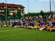 Saluzzo; cerimonia di commemorazione dell'Olimpic Calcio per Rasmane Ouedraogo