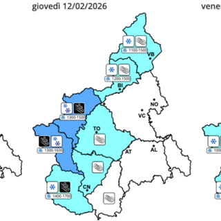 Vento intenso sui settori alpini. Allerta gialla per valanghe nelle valli Po e Varaita