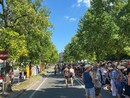 Corso Torino chiuso al traffico per consentire l'attesa agli ingressi Corso Torino chiuso al traffico per consentire l'attesa agli ingressi