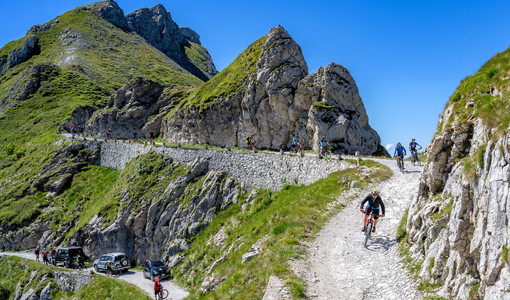 A Limone si corre la Via del sale di MTB A Limone si corre la Via del sale di MTB