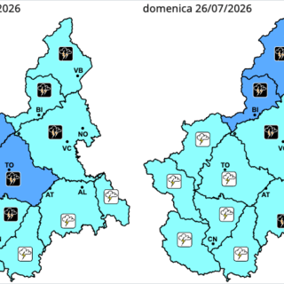 È allerta meteo: domani previsti temporali localmente associati a grandinate di medie dimensioni e raffiche di vento