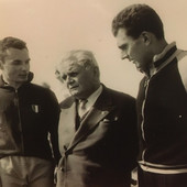 Immagini sbiadite, ricordi vivissimi: Livio Berruti con Attilio Bravi simboli dell'atletica italiana