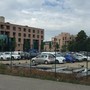 L'area del parcheggio Inail