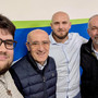 I vertici di Azione col direttore della Caritas albese don Domenico Degiorgis I vertici di Azione col direttore della Caritas albese don Domenico Degiorgis