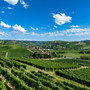 Una veduta delle colline che circondano Grinzane Cavour, nelle Langhe (Archivio Paesaggi Vitivinicoli - Lavezzo Studios)