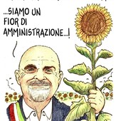 I Girasoli di Farigliano nella vignetta di Danilo Paparelli