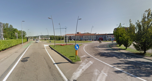 La rotonda di corso Torino (Ph. Google)