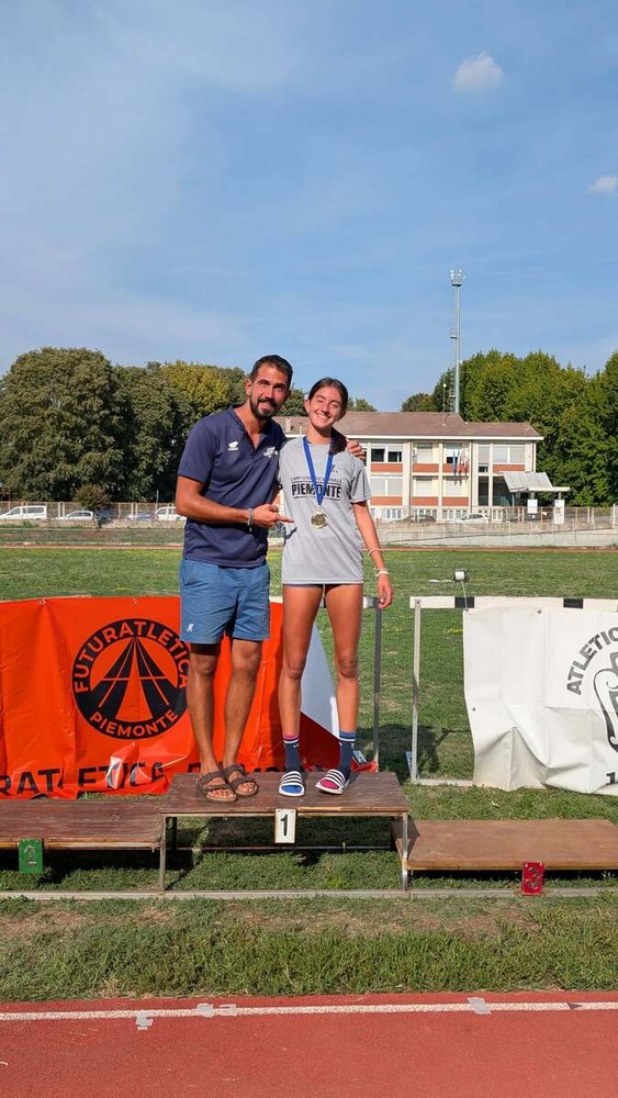 Annalisa Magliano e il DT Fabio Milano