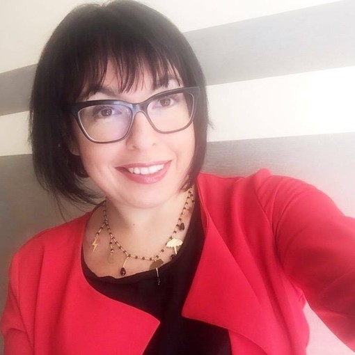 L'autrice Adriana Riccomagno L'autrice Adriana Riccomagno