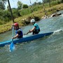 Anna Bredy e Giovanni Tassone nella gara del C2 Junior Misto Anna Bredy e Giovanni Tassone nella gara del C2 Junior Misto