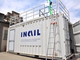 Il container all'interno del quale è stato realizzato il simulatore brevettato dall'Inail, ora posato negli spazi della scuola enologica