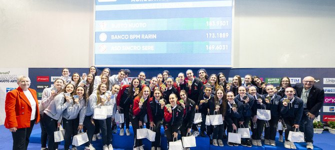 NUOTO ARTISTICO / Agli Assoluti Herbalife il primo acuto è di Busto