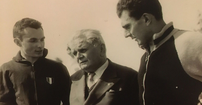 Immagini sbiadite, ricordi vivissimi: Livio Berruti con Attilio Bravi simboli dell'atletica italiana
