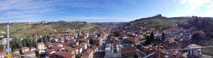 Una veduta del quartiere Moretta di Alba